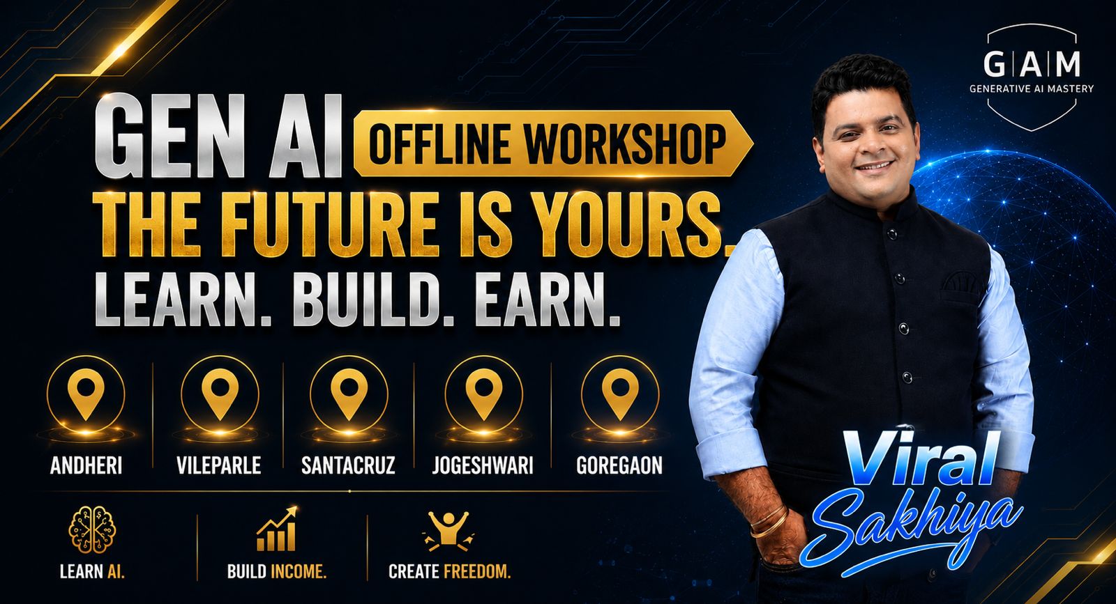 Gen AI Offline Workshop — Pride Computer Education