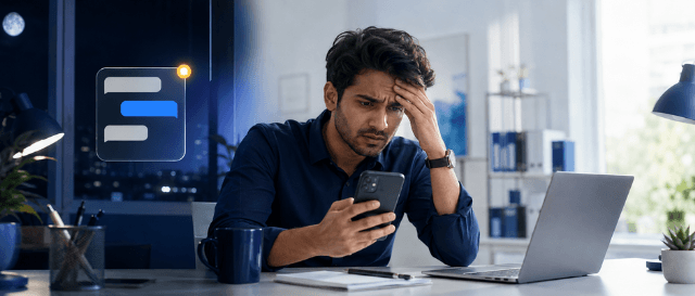 Replying to a new lead working alone